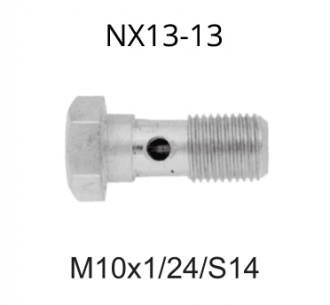 Штуцер крепления тормозного шланга NX13-13