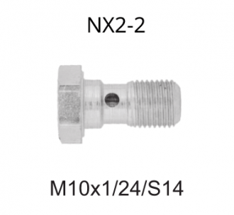 Штуцер крепления тормозного шланга NX2-2