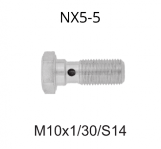 Штуцер крепления тормозного шланга NX5-5