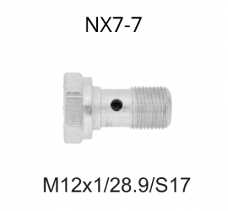 Штуцер крепления тормозного шланга NX7-7