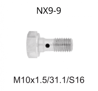 Штуцер крепления тормозного шланга NX9-9